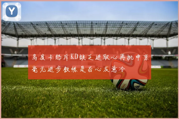 乌度卡怒斥KD缺乏进取心再批申京毫无进步教练是否心灰意冷